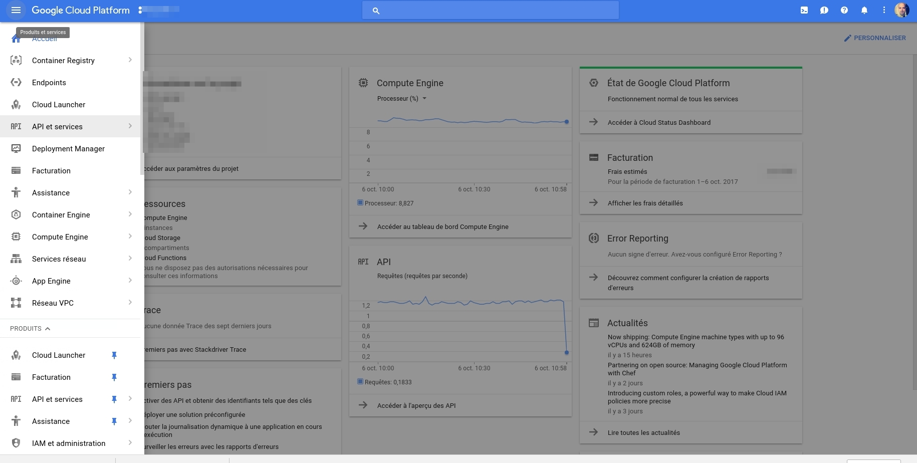Google Cloud Console