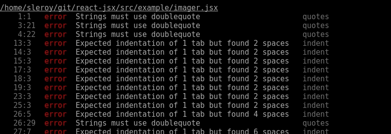 Scanning JSX File