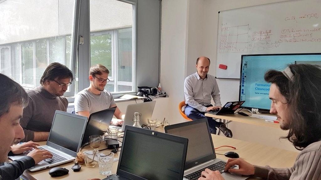 cleancode session in Rennes with Slickteam
