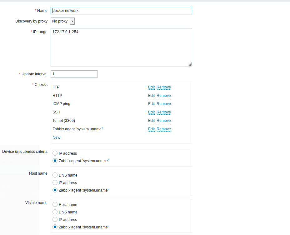 Zabbix Autodiscovery