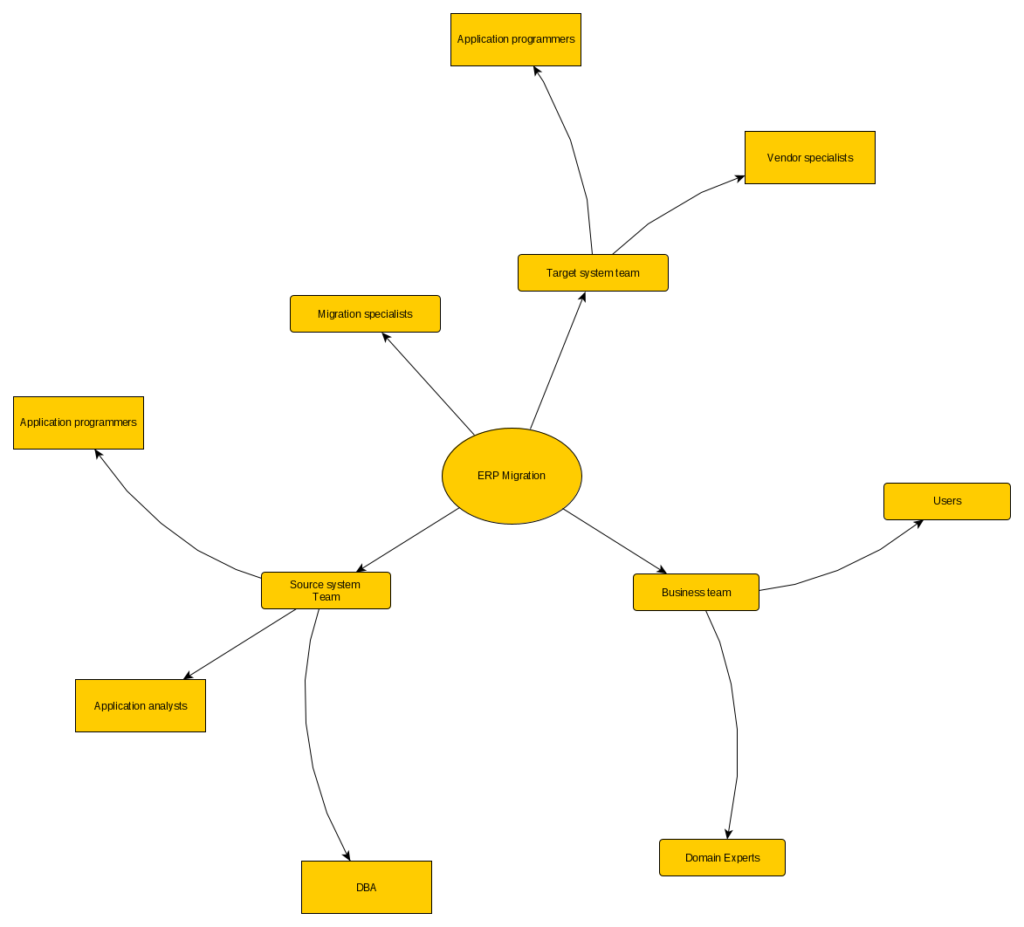 Compose your own ERP migration team