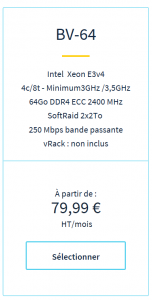 OVH Server pricing