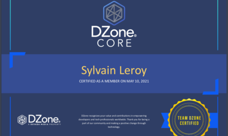 DZone certificate picture