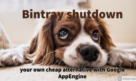 Bintray shutdown : cheap alternative with Google App Engine
